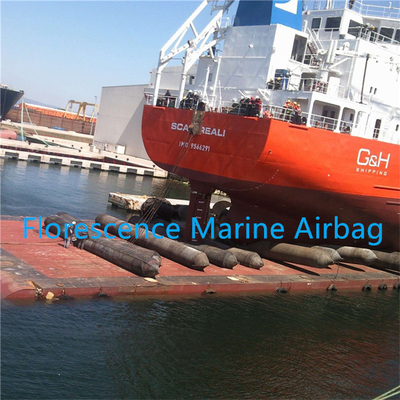 کیسه هوای پرتاب بالون لاستیکی بادکنکی کشتی سازی قسمت دریایی