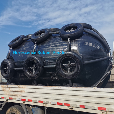 سایر تامین کنندگان دریایی قایق زیردریایی پنوماتیک لاستیکی 50Kpa 80Kpa